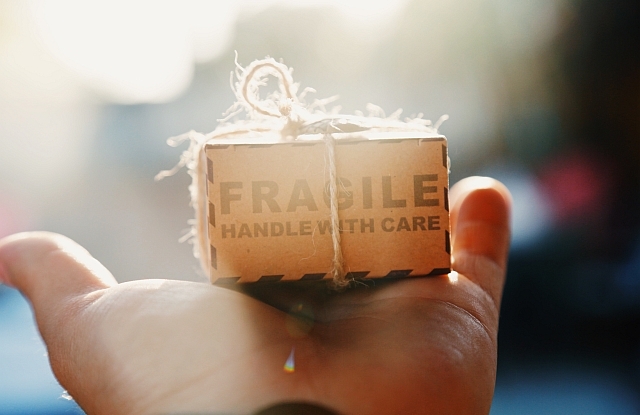 Box in hand